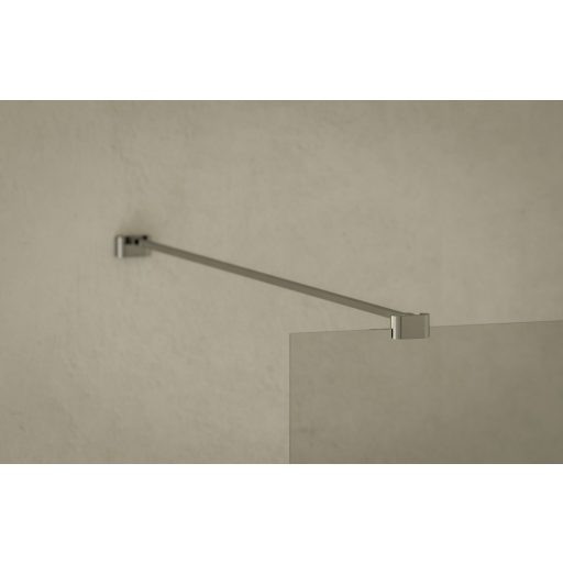 Walk-In Air Wall 100 zuhanykabin krómhatású+transparent