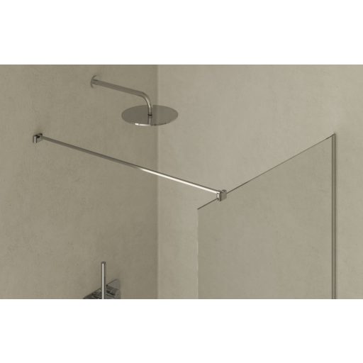 Walk-In Air Wall 110 zuhanykabin krómhatású+transparent