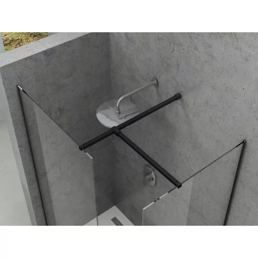 W Szett-Uni T profil, fekete