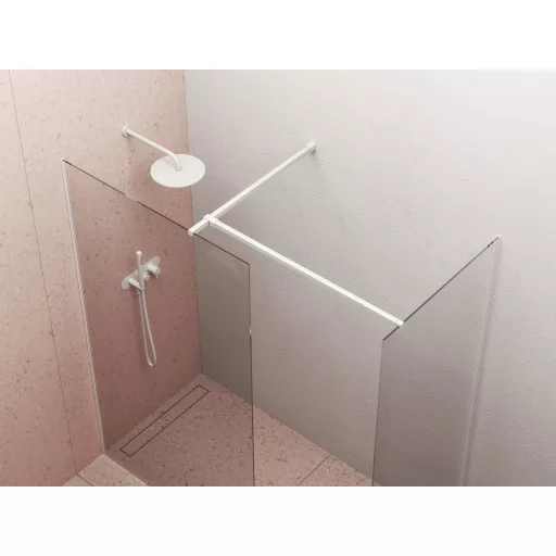 W Szett-Uni T profil, matt fehér