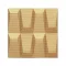 Galeras 3D falpanel 60x60 cm- Korona arany