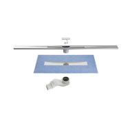 Jika zuhanyfolyóka Pure 100 vágható szálcs. acél