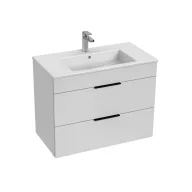 Jika Cube 80 alsó szekrény + mosdó fehér