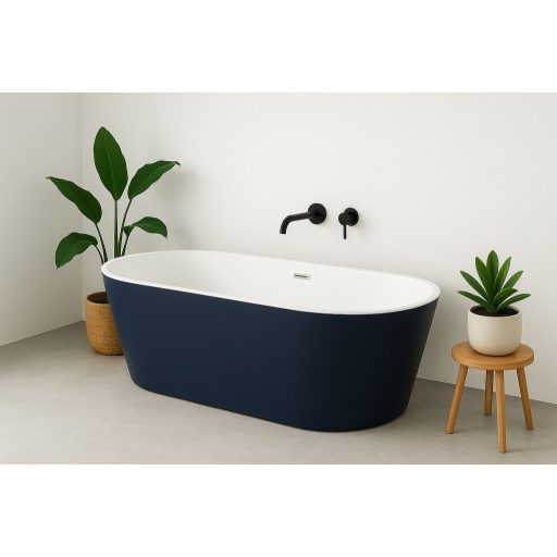 Inspiro Milazzo Azzuro 170x80cm térben álló kád