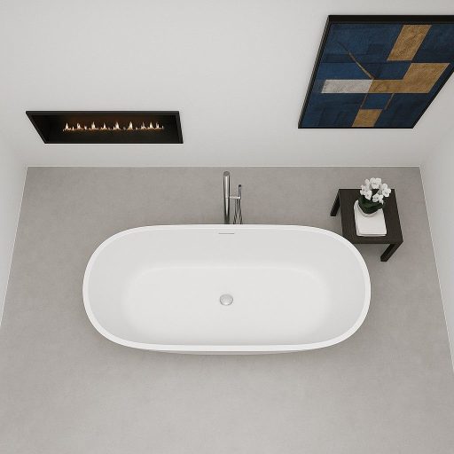 Inspiro Maranello 170x75x58cm térben álló kád