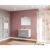 Savinidue Iris 80 fürdőszobai bútor szett - Rovere Bianco