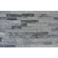 Természetes kőpanel IWS002 fehér-szürke, 10x36 cm
