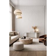 Falpanel beltérre 2900 x 148 mm - fehér hullámzó bordás