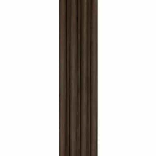 Falpanel kültérre 2900x219 mm - Íves lamellás