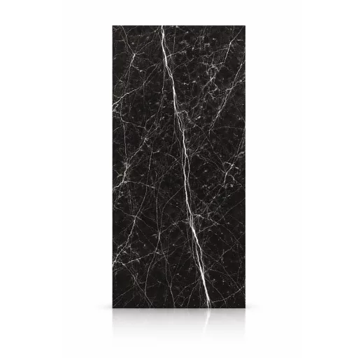 Beltéri SPC falpanel 2800x1200x3 mm - fényes fekete márvány