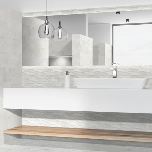 Keros City Decor Hojas Gris falburkoló 25x75 cm (KER04)