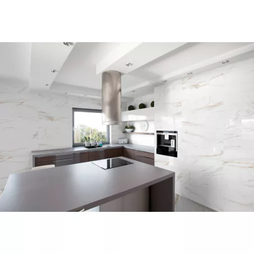 Keros White Brillo falburkoló 30x90 I.o. 1,35 m2/