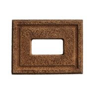   Ajzat- Szögletes rövid kettes aljzat- 35,5x27x2,5cm- Kültér és beltér (1.)