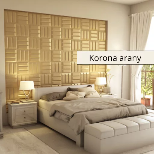 Literole 3D falpanel 60x60cm - többféle színben