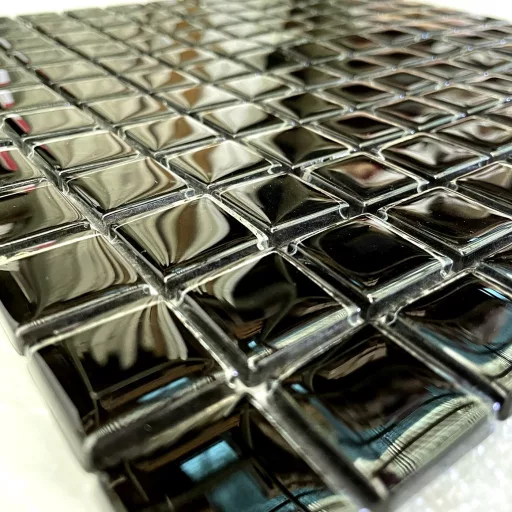 Üvegmozaik Diamond Black 30,5x31 cm (M-C00000265)
