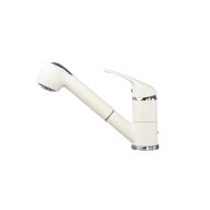   Marmorin mosogató csaptelep kihúzható - fehér színben (MARM37)