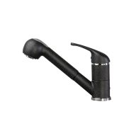   Marmorin mosogató csaptelep kihúzható - fekete színben (MARM39)