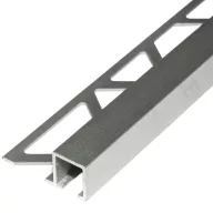   Aluminium Q négyzet profil 12mm/2,50 m eloxált ezüst színben