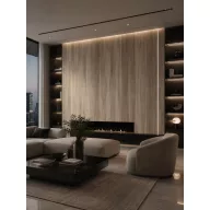 Beltéri SPC falpanel 2800x1200x4 mm- Nordic Beige Wood