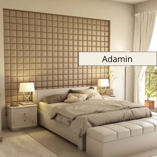 Maipo 3D falpanel 60x60 cm- Adamin