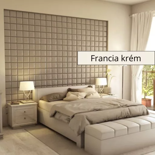 Maipo 3D falpanel 60x60 cm- Francia krém