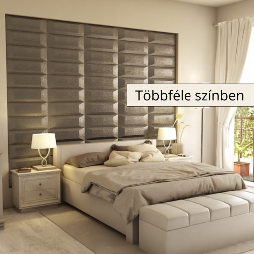 Marbore 3D falpanel 60x20cm - Jaffa sárga