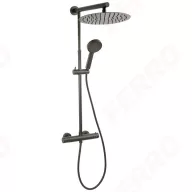 Ferro Tervi termosztátos zuhanyszett 3F gunmetal