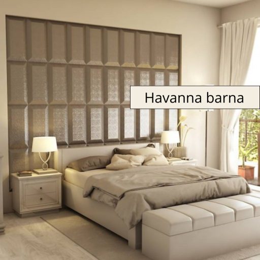 Paruma 3D falpanel -Havanna barna