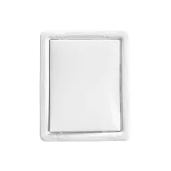 Műanyag 20x25 cm-es revíziós ajtó fehér színben