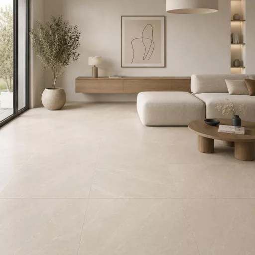 Nativa Beige padlólap, padlóburkolat, csempe 61x61 cm  I.o. 1,49 m2/doboz