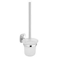 Sapho Rumba fali WC kefe tartó tejüveg/króm (RB108)