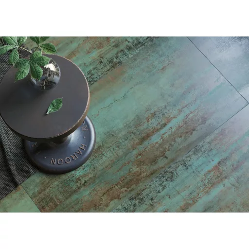 Stargres Grunge Turquoise gres padlólap rett60x120 I.o.1,44