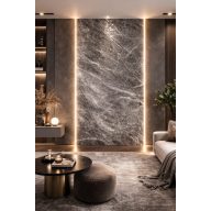   Beltéri SPC falpanel 2800x1200x4 mm- Szürke márvány mintával