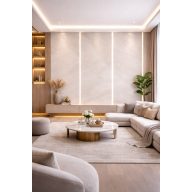   Beltéri SPC falpanel  2800x1200x4 mm- Világos bézs árnyalat