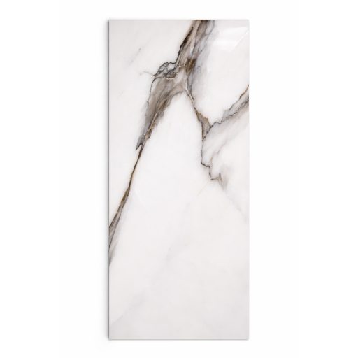 Beltéri SPC falpanel 2800x1200x4 mm- Fehér-szürke márvány mintával