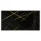 Beltéri SPC falpanel 600x1200x4 mm - Fényes fekete, bézs erezettel