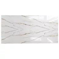   Beltéri SPC falpanel 600x1200x4 mm - Fehér márvány mintás