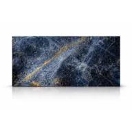 Beltéri SPC falpanel 600x1200x4 mm - Tenger kék márvány