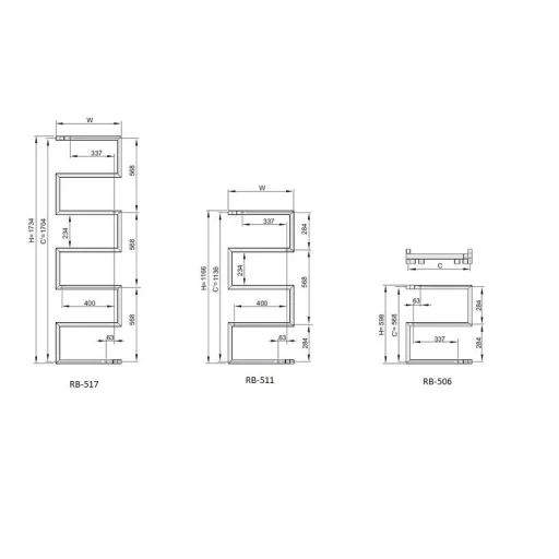 Enix Ruban radiátor 500x1734mm RB-517 (SKU-002345)