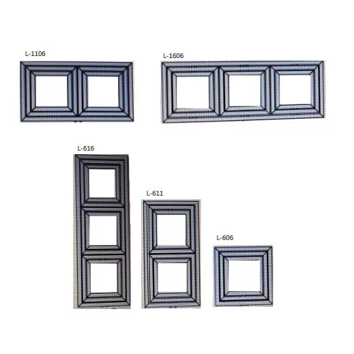 Enix Libra Álló Radiátor 600x600mm L-606 (SKU-002549)