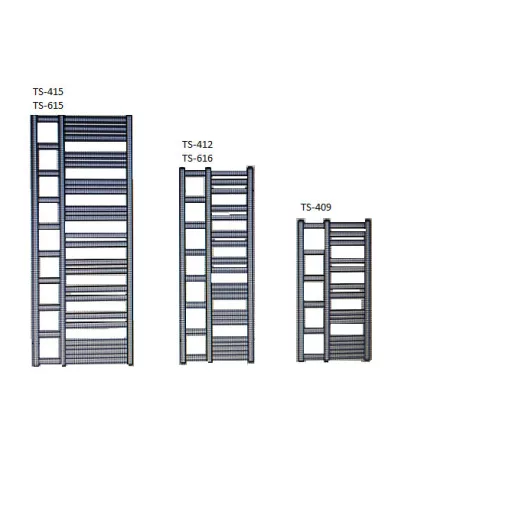Enix Tales fehér radiátor 450x1197mm TS-412 (SKU-002585)