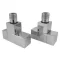 Enix Square szelep radiátorhoz- króm (SKU-002699)