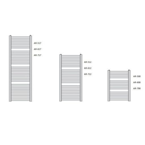Enix Arrow színes radiátor 600x817mm AR-608 (SKU-002792)