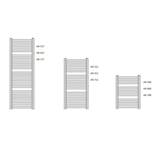Enix Arrow színes radiátor 600x817mm AR-608 (SKU-002792)