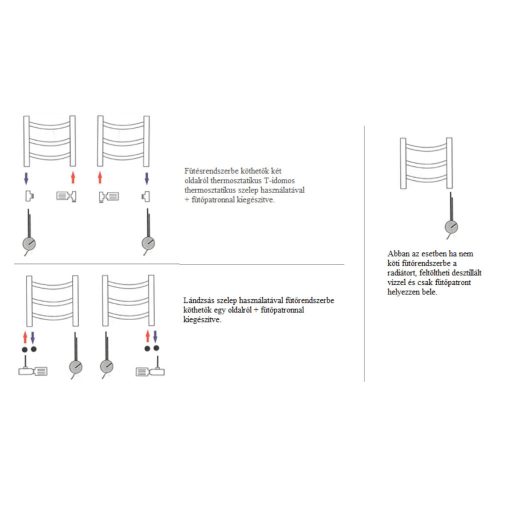 Enix Arrow színes radiátor 600x817mm AR-608 (SKU-002792)