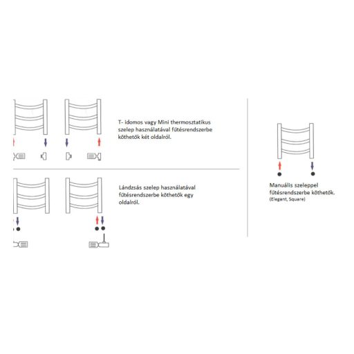Enix Arrow színes radiátor 600x817mm AR-608 (SKU-002792)