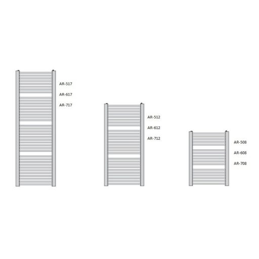 Enix Arrow színes radiátor 750x817mm AR-708 (SKU-002796)