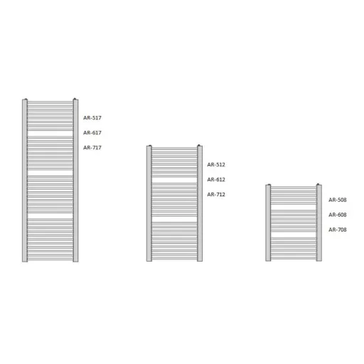 Enix Arrow színes radiátor 750x817mm AR-708 (SKU-002796)