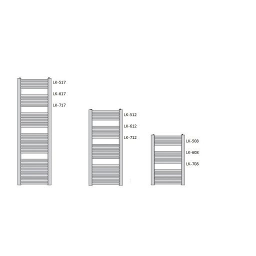 Enix Loko színes radiátor 450x1741mm LK-517 (SKU-002815)