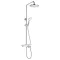 Sapho AQUALINE MARCO zuhanyoszlop zuhanyszettel, 800-1150mm, fehér (SL100)